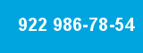 922 986-78-54 922 986-78-54